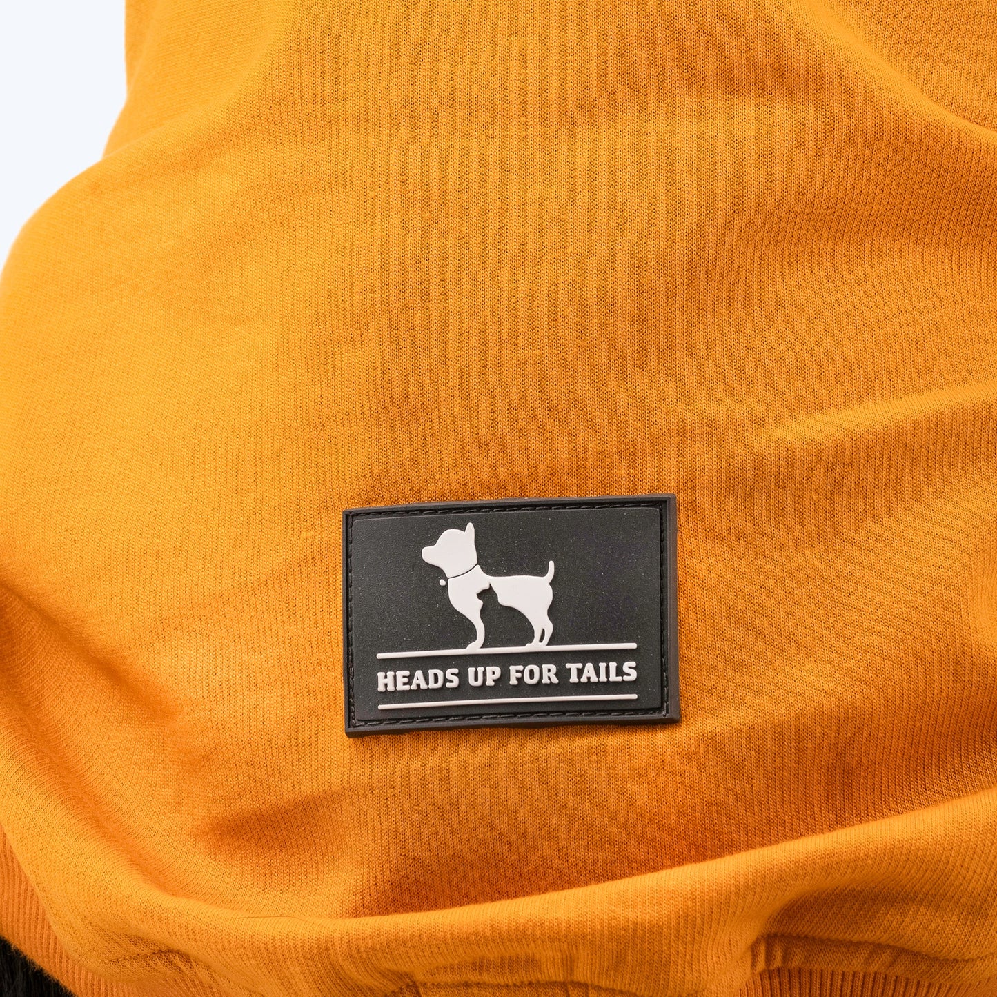 HUFT Colour Block Hoodie Sweatshirt For Pets- Mustard - Heads Up For Tails