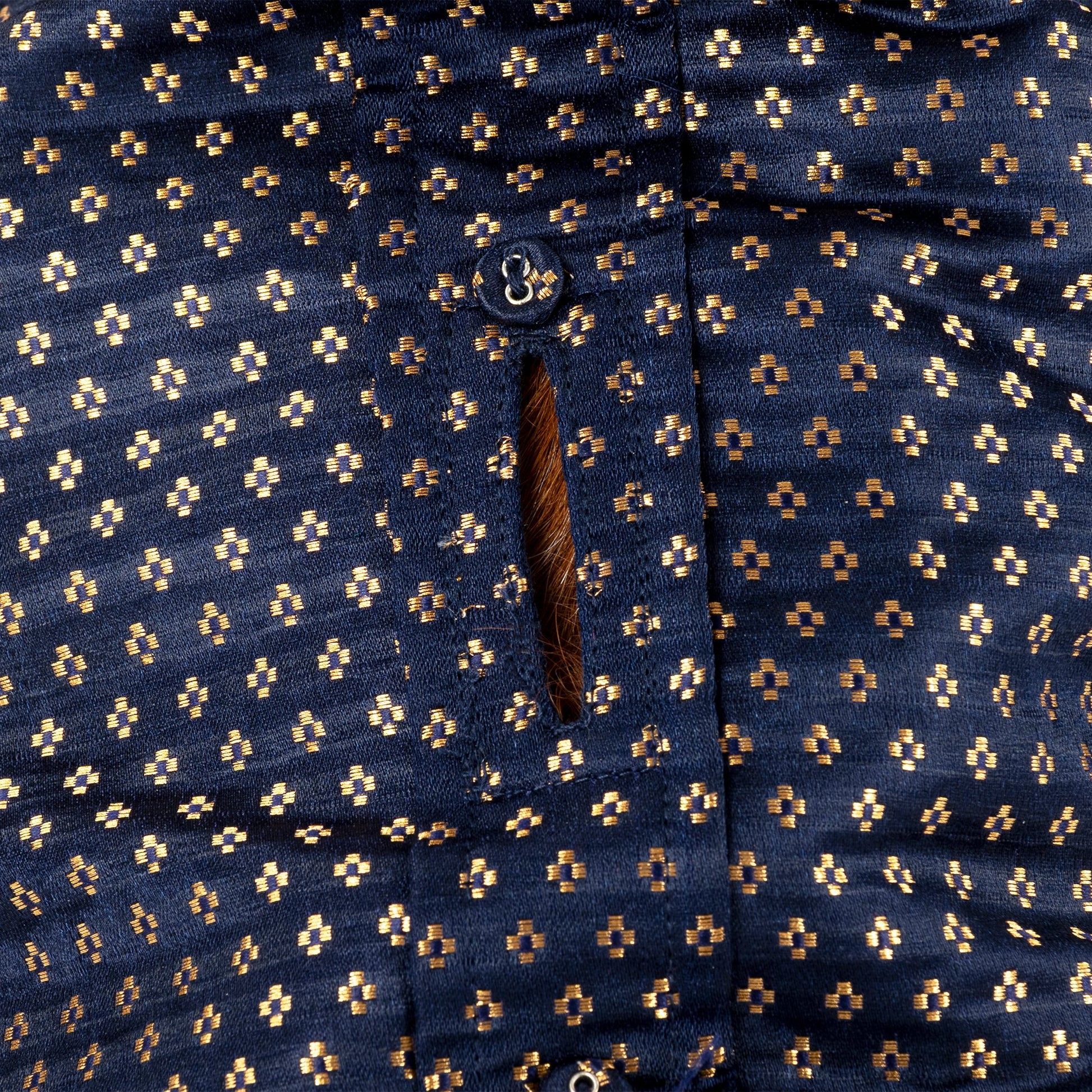 HUFT Shahi Paws Kurta For Dog - Navy Blue - Heads Up For Tails