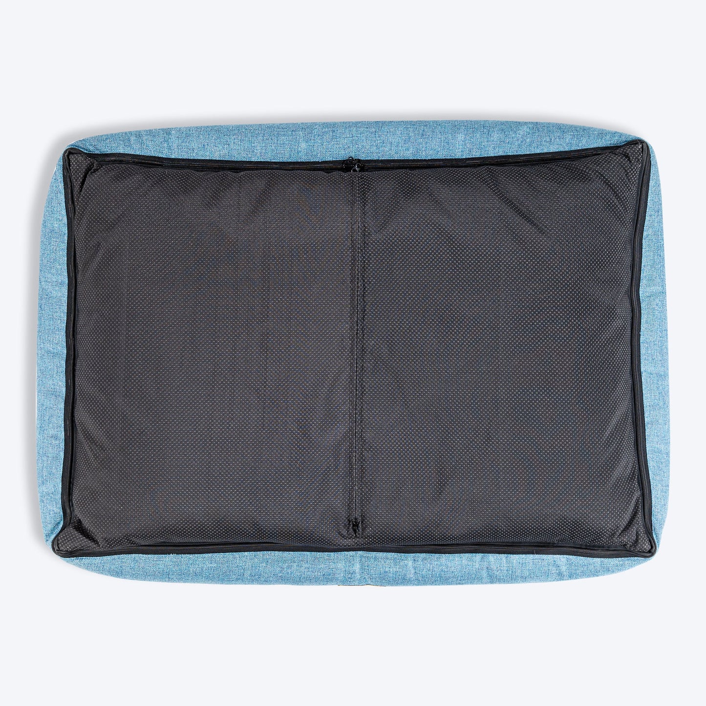 TLC Nesting Nook Bed For Dog - Aqua Blue - Heads Up For Tails