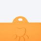 HUFT Silicone Collapsible Bowl For Pets - Orange - Heads Up For Tails