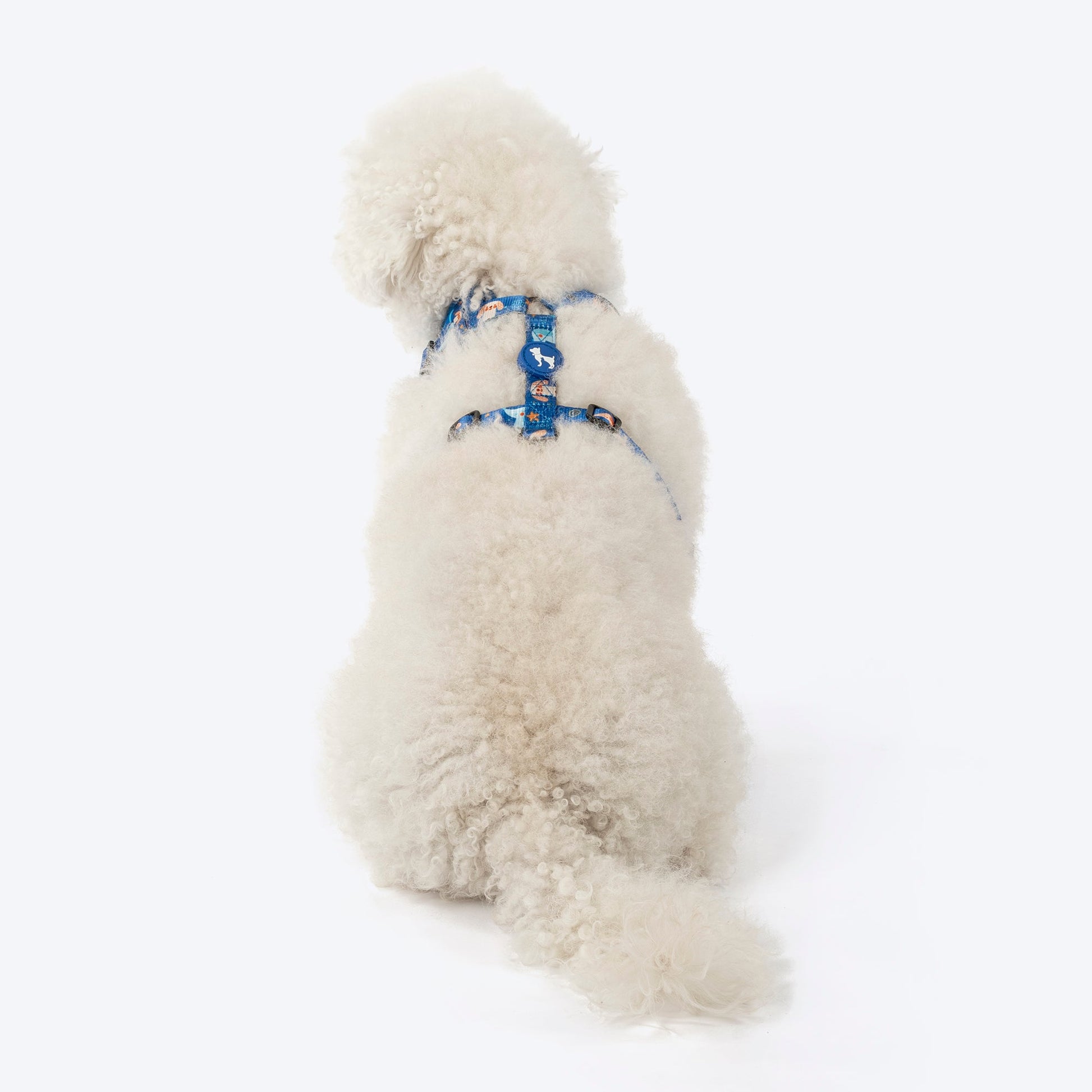 HUFT Twinkle Tails Adjustable Harness For Dog - Blue - Heads Up For Tails