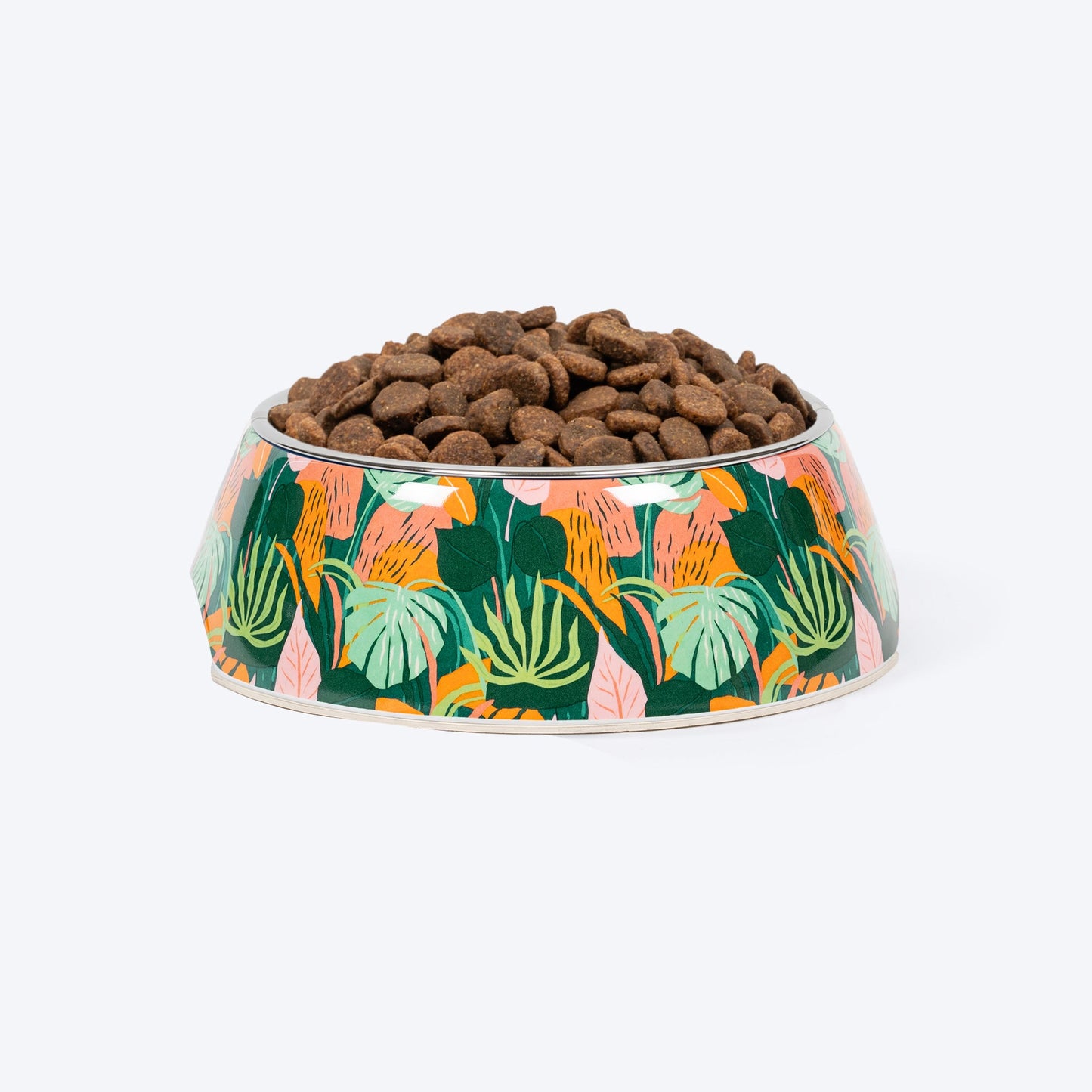 HUFT Garden of Love Printed Melamine Bowl for Dogs - Green - Heads Up For Tails