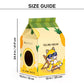 HUFT Kitty Carton Scratcher For Cat â€“ Multicolor