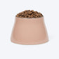 HUFT Elevated Bowl For Dogs & Cats - Peach - Heads Up For Tails