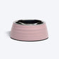 HUFT Breezy Basics Wave Embossed Melamine Bowl For Dog - Peach - Heads Up For Tails