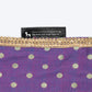 HUFT Desi Glam Knot Bandana For Dog - Purple - Heads Up For Tails