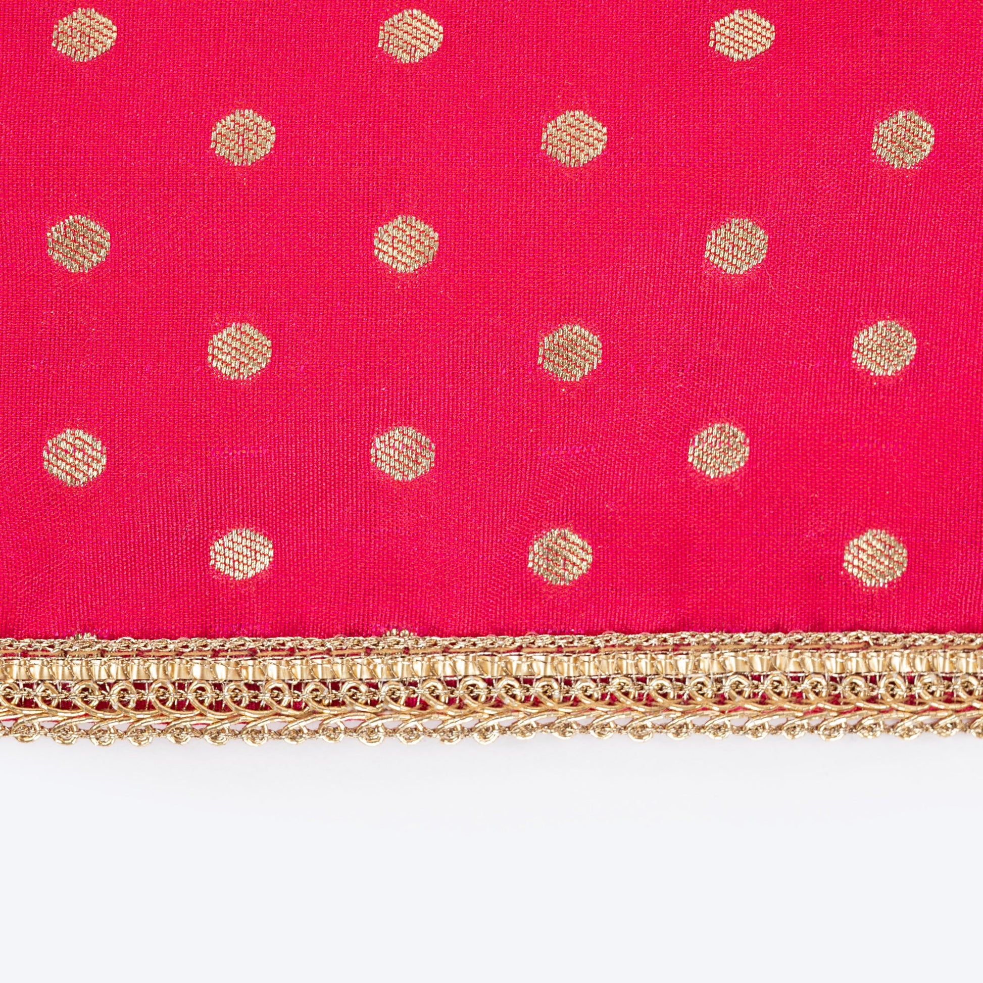 HUFT Desi Glam Knot Bandana For Dog - Pink - Heads Up For Tails