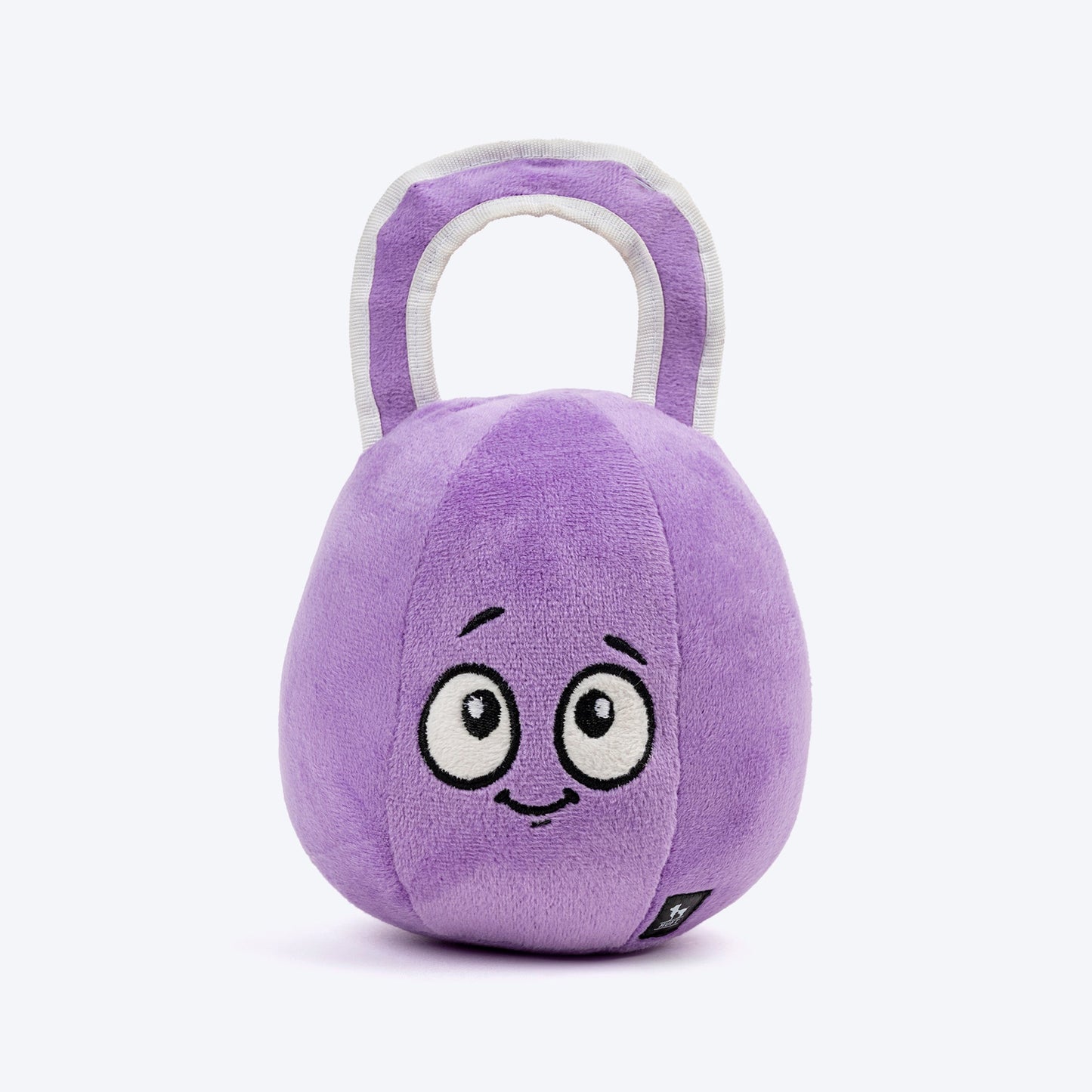 HUFT Pumped Puppers Squeaky Plush Toy For Dog - Purple - Heads Up For Tails