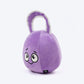 HUFT Pumped Puppers Squeaky Plush Toy For Dog - Purple - Heads Up For Tails