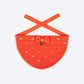 HUFT Royal Elephant Bandana For Dog - Orange - Heads Up For Tails