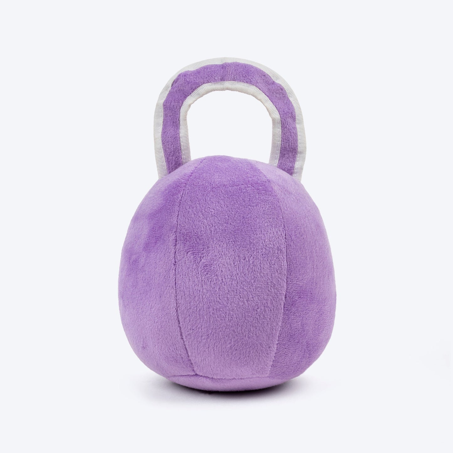 HUFT Pumped Puppers Squeaky Plush Toy For Dog - Purple - Heads Up For Tails