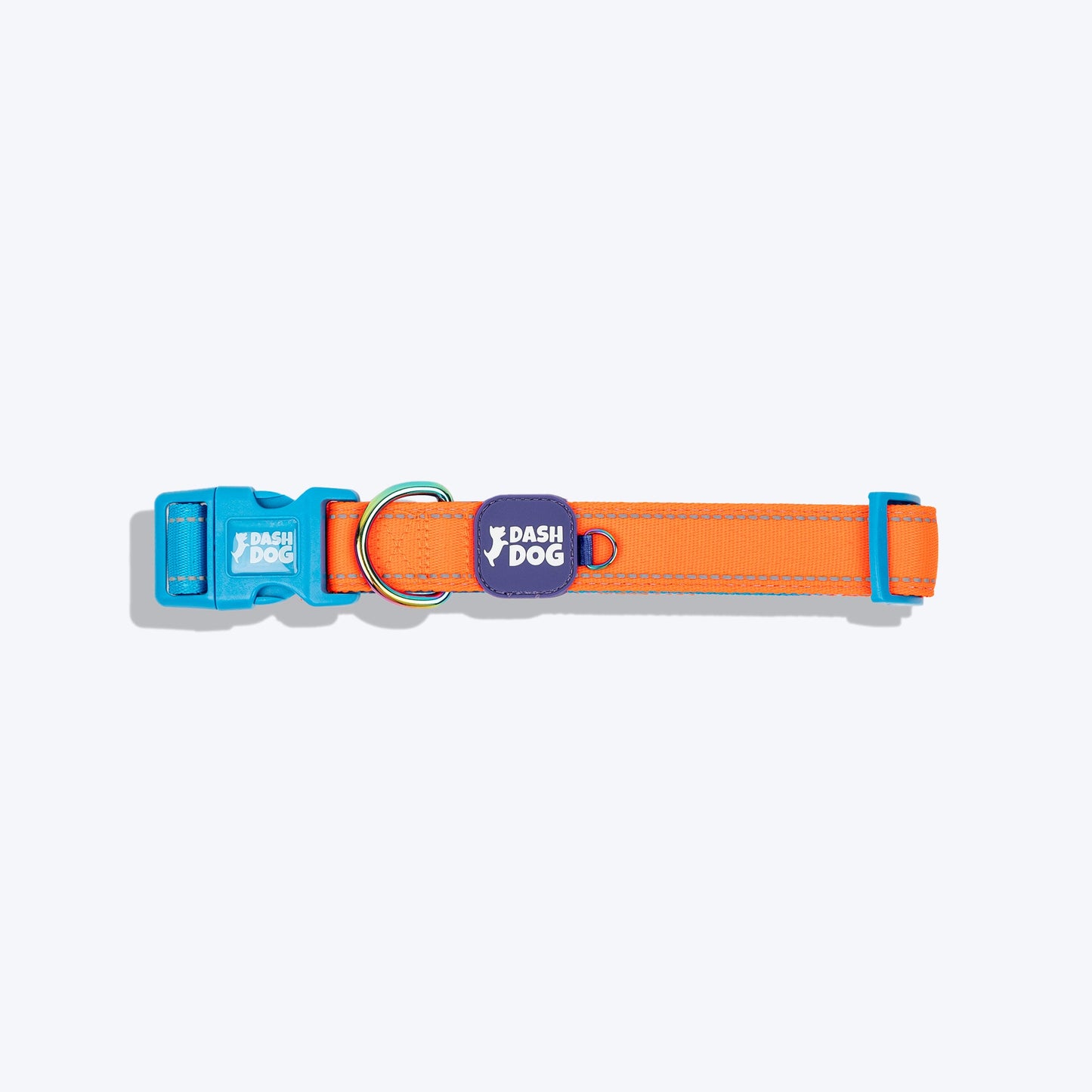 Dash Dog Padded Collar For Dog - Blue & Orange