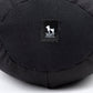 HUFT Wagweights Squeaker Plush Toy For Dog - Black - Heads Up For Tails