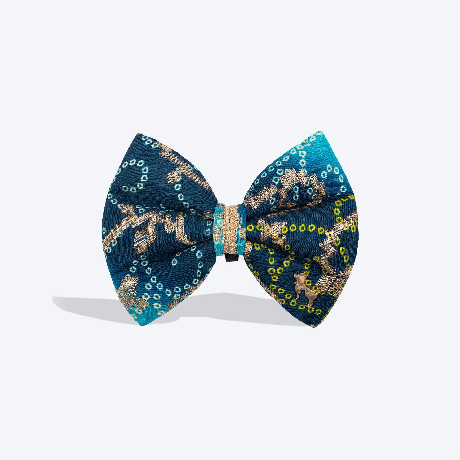 HUFT Noori Bow Tie For Dog - Blue - Heads Up For Tails
