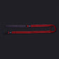Dash Dog Dual Handle Leash For Dog - Red & Purple