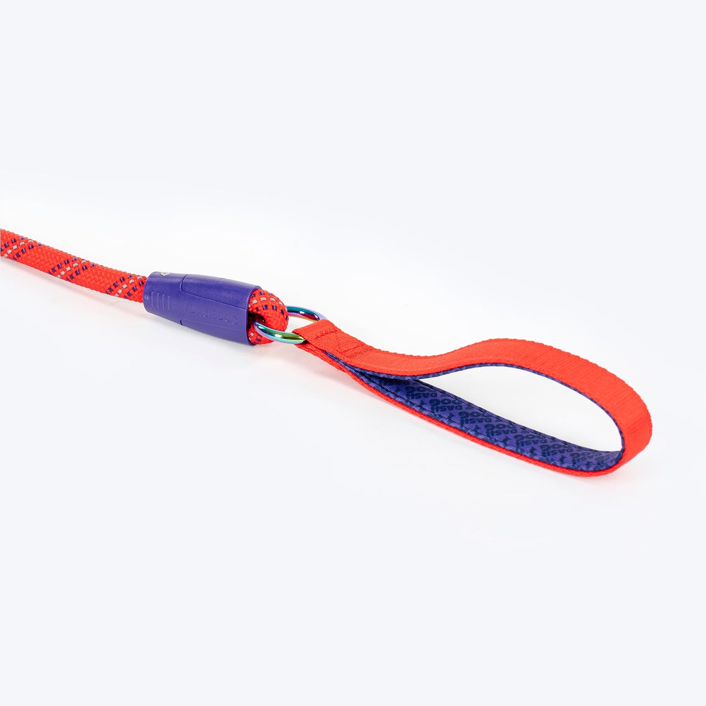 Dash Dog Chaser Rope Leash For Dog - Red