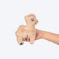 HUFT Snuggellama Squeaky Cuddle Plush Toy For Dog - Brown - Heads Up For Tails