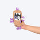 HUFT Biskit Beast Squeaky Plush Toy For Dog - Beige - Heads Up For Tails