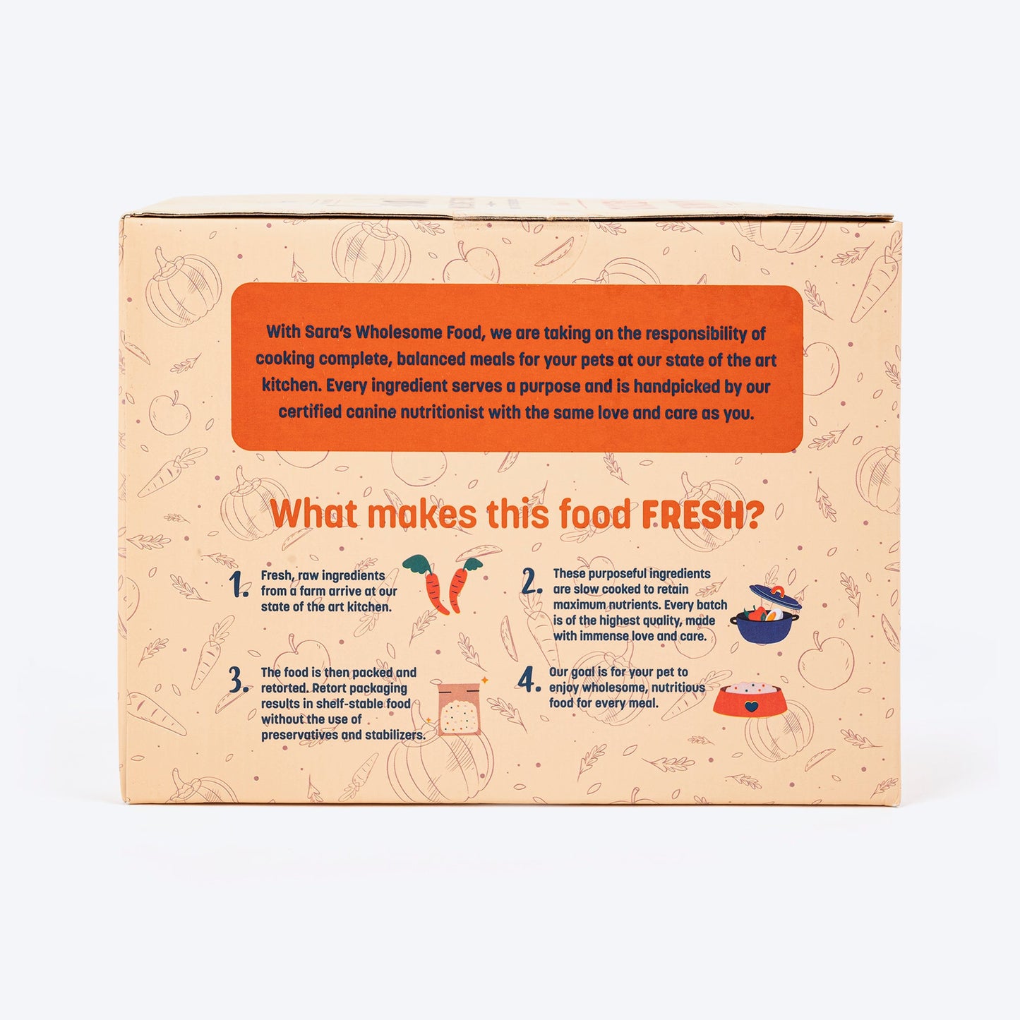 Sara's Wholesome Classic Chicken and Brown Rice Dog Food, pack of 10 x 100g, made with human-grade ingredients.