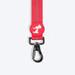HUFT Comfort Plus Leash For Dog - Red - Heads Up For Tails
