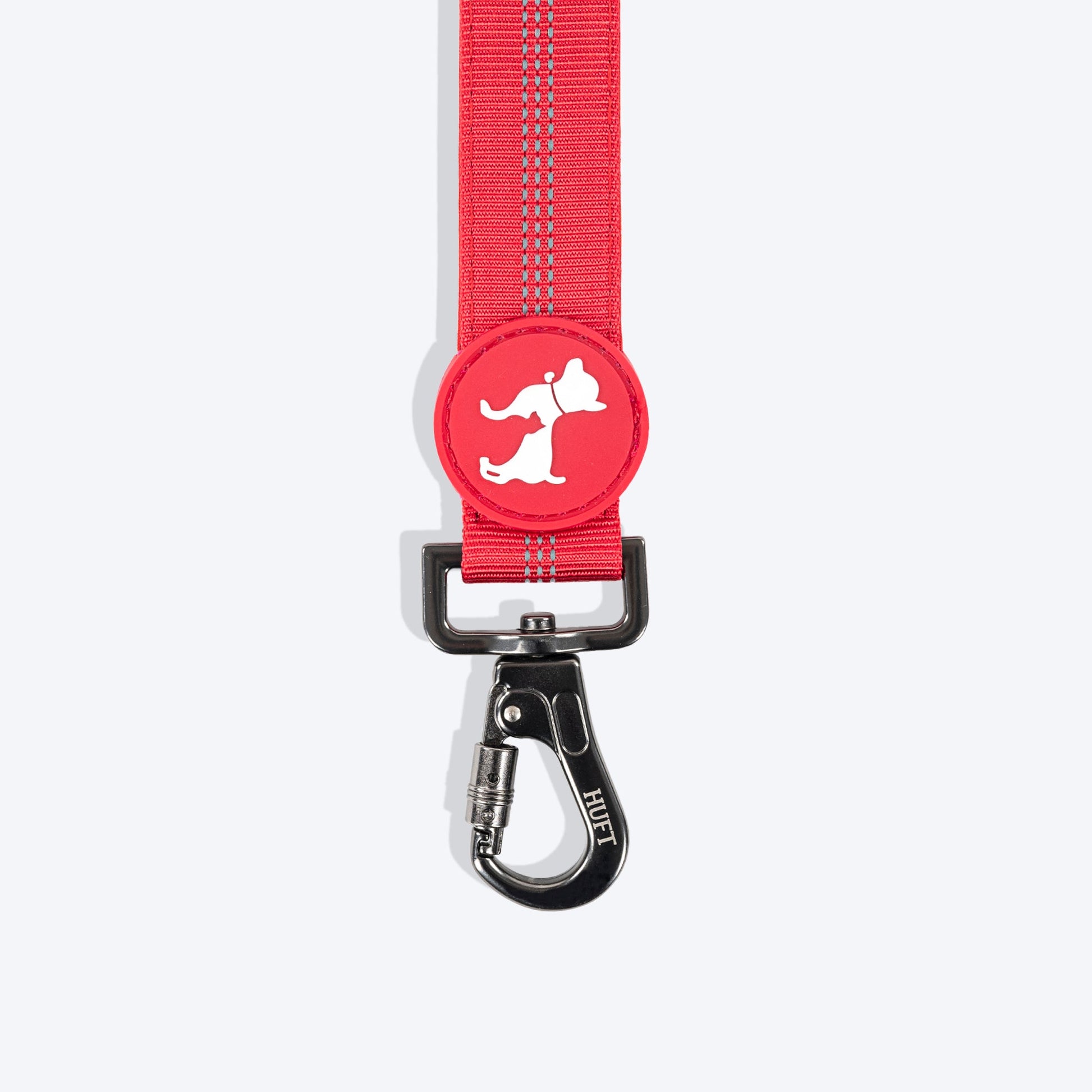 HUFT Comfort Plus Leash For Dog - Red - Heads Up For Tails