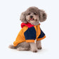 HUFT Colour Block Hoodie Sweatshirt For Pets- Mustard - Heads Up For Tails