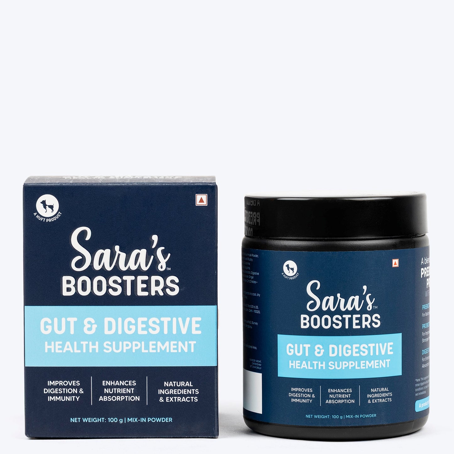 Sara's Boosters Gut & Digestive Health Supplement For Dogs - 100 g