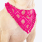 HUFT Gulabi Glow Bandana For Dog - Pink - Heads Up For Tails