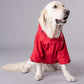 HUFT Drizzle Buddy Dog Raincoat - Crimson Red - Heads Up For Tails