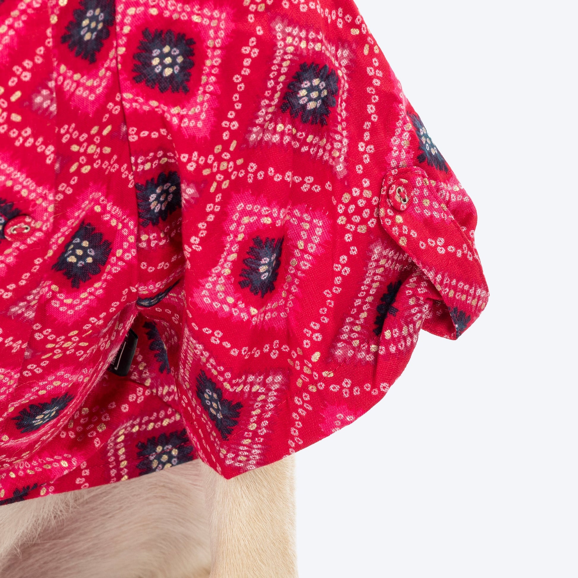 HUFT Rang Riwaz Kurta For Dog - Pink - Heads Up For Tails