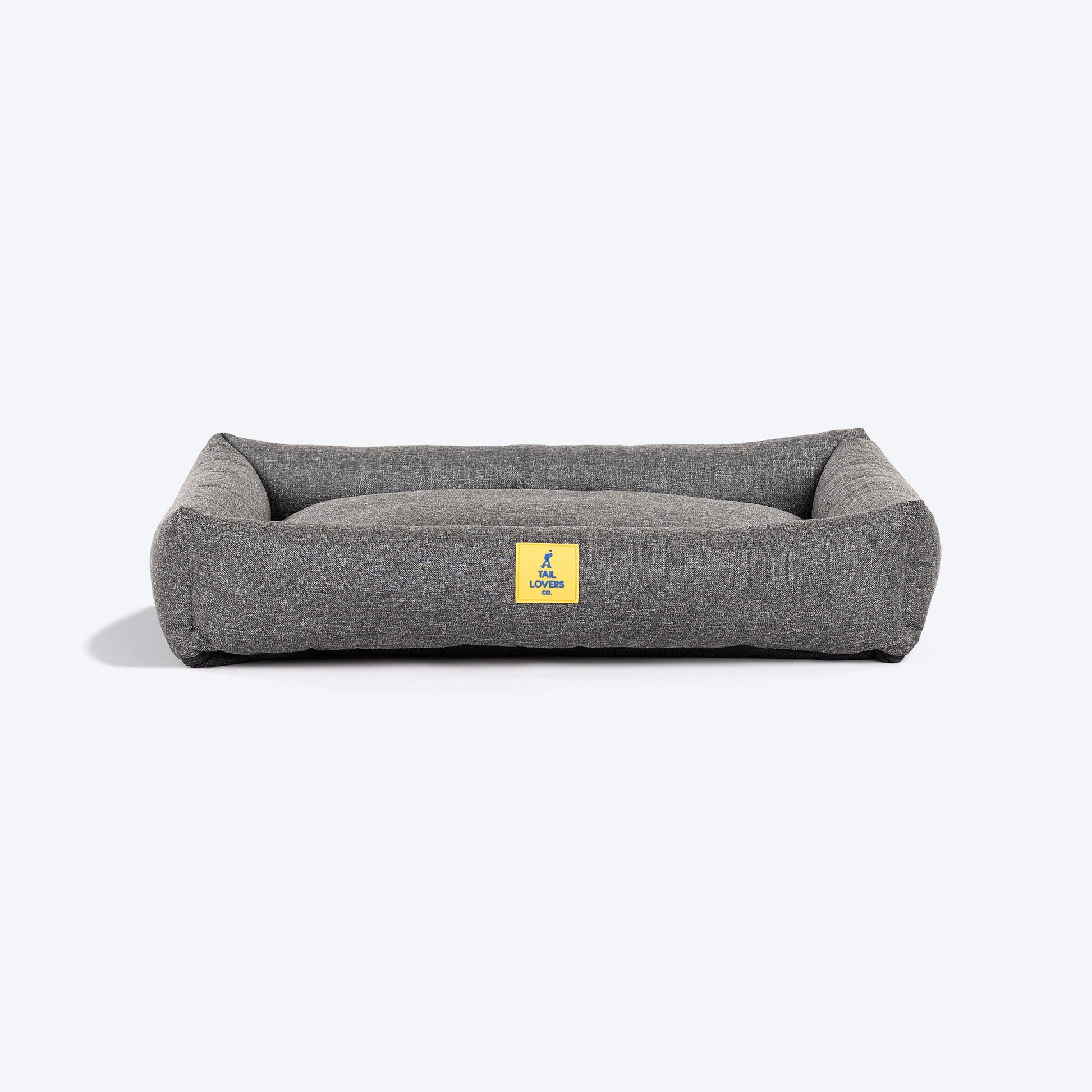 TLC Nesting Nook Bed For Dog - Charcoal Grey - Heads Up For Tails