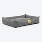 TLC Nesting Nook Bed For Dog - Charcoal Grey - Heads Up For Tails