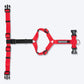 HUFT Basics Dog H-Harness - Crimson Red - Heads Up For Tails