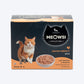 Meowsi by HUFT Chicken Breast p¢t© Cat Wet Food, 80 gm, grain-free, with vitamins and minerals for balanced nutrition.