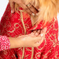 HUFT Festive Bliss Kurta For Dog - Red - Heads Up For Tails
