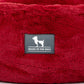 HUFT Snuggle Sphere Donut Bed For Dog & Cat - Red - Heads Up For Tails