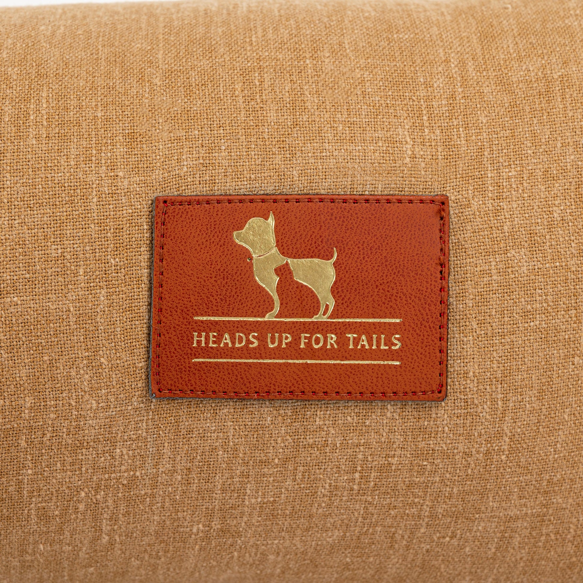 HUFT Flutter Of Love Lounger Bed For Dog - Light Brown - Heads Up For Tails