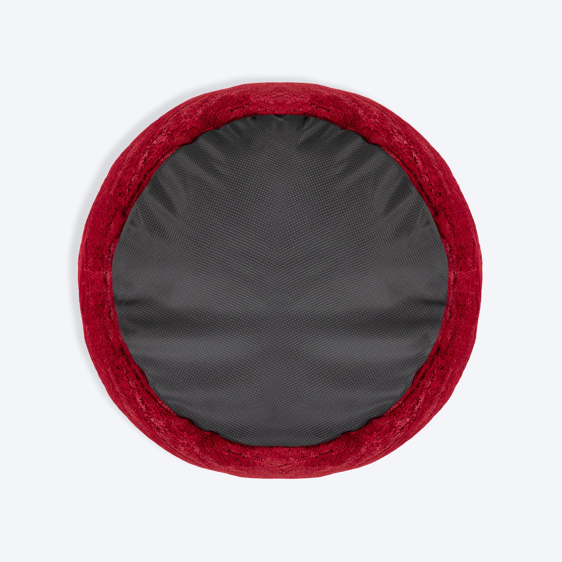 HUFT Snuggle Sphere Donut Bed For Dog & Cat - Red - Heads Up For Tails
