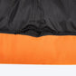 HUFT Classic Lounger Dog Bed - Orange & Blue - Heads Up For Tails