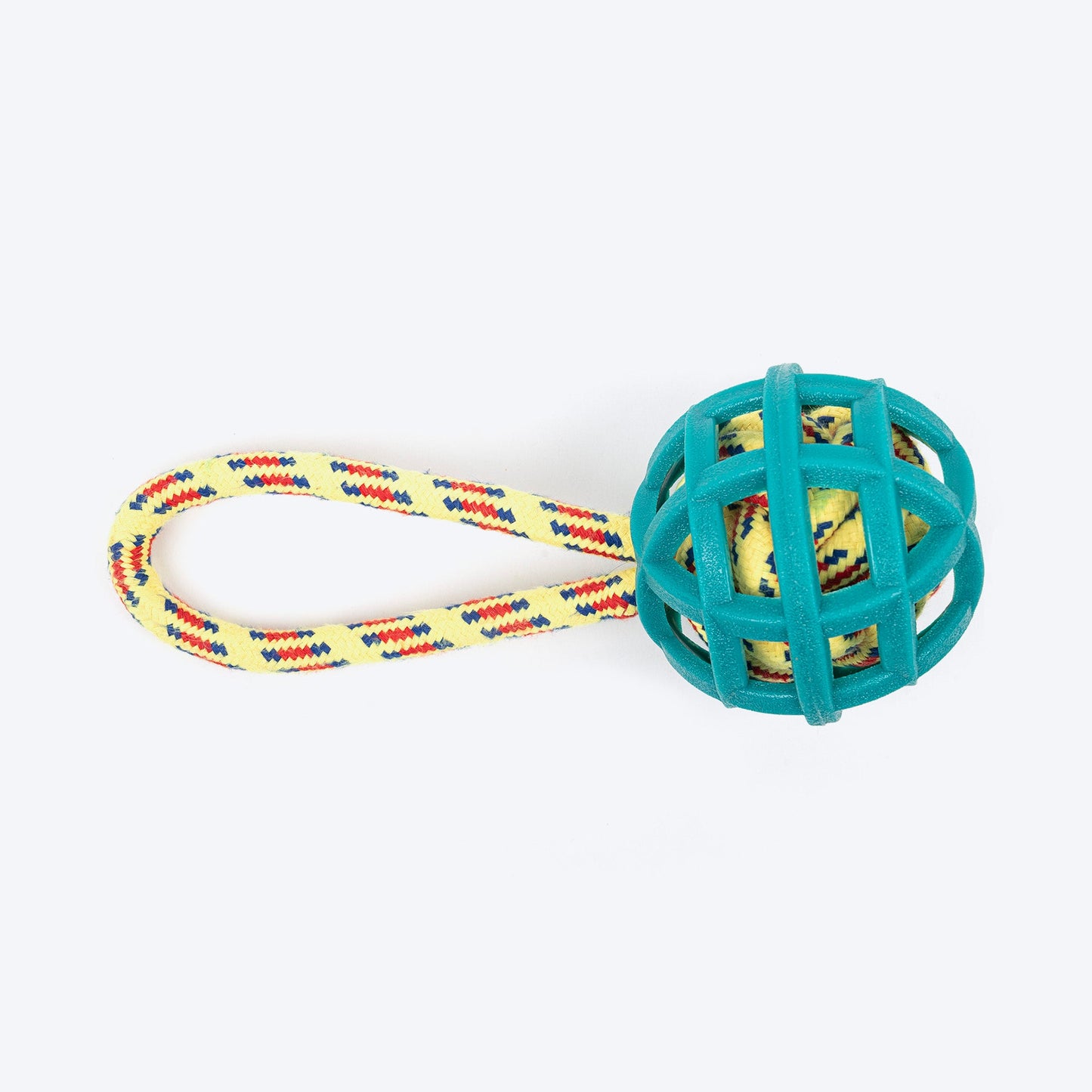 TLC Tug-A-Ball Toy For Dog - Green - Heads Up For Tails