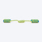 TLC Tug Loop Rope Toy For Dog - Blue & Yellow - Heads Up For Tails