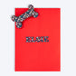 HUFT Personalised Sweet Dreams Blanket For Dog & Cat - Red - Heads Up For Tails