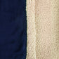 HUFT Personalised Luxe Velvet Blanket For Dog & Cat - Dark Navy - Heads Up For Tails