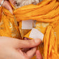 HUFT Customised Woofy Zari Glow Brocade Kurta With Dupatta For Dog - Yellow - Heads Up For Tails
