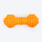 TLC Spiky Dumbbell Squeaky Chew Toy For Dog - Orange - Heads Up For Tails