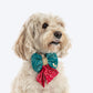 HUFT Rang Biranga Bow Tie For Dog - Green & Pink - Heads Up For Tails