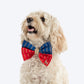 HUFT Royal Rang Bow Tie For Dog - Red & Blue - Heads Up For Tails