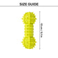 TLC Spiky Dumbbell Squeaky Chew Toy For Dog - Green - Heads Up For Tails