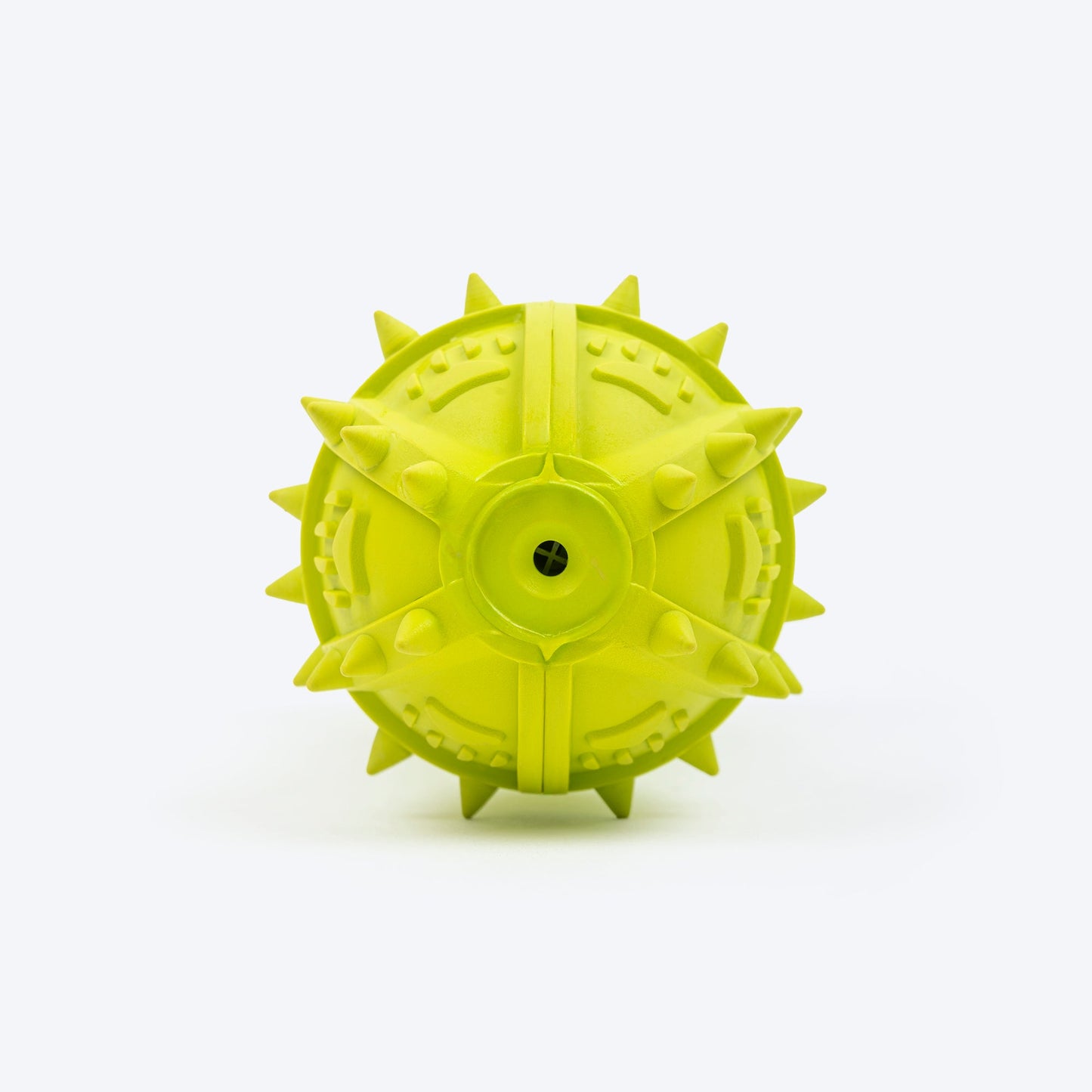 TLC Spiky Dumbbell Squeaky Chew Toy For Dog - Green - Heads Up For Tails