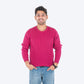 HUFT Twinning Classic Sweater For Hoomans - Orchid Flower Pink - Heads Up For Tails